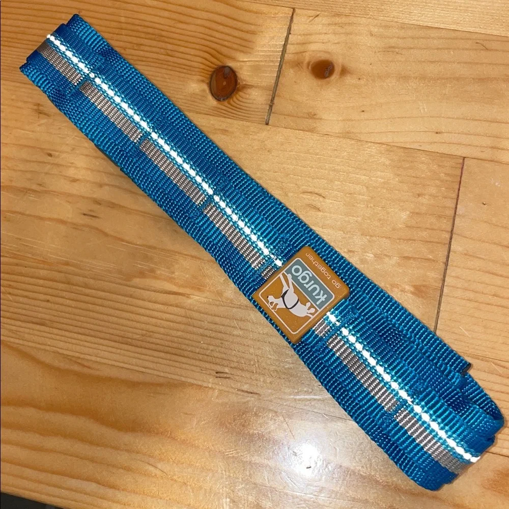 Kurgo Reflective Blue Dog Collar with Opener